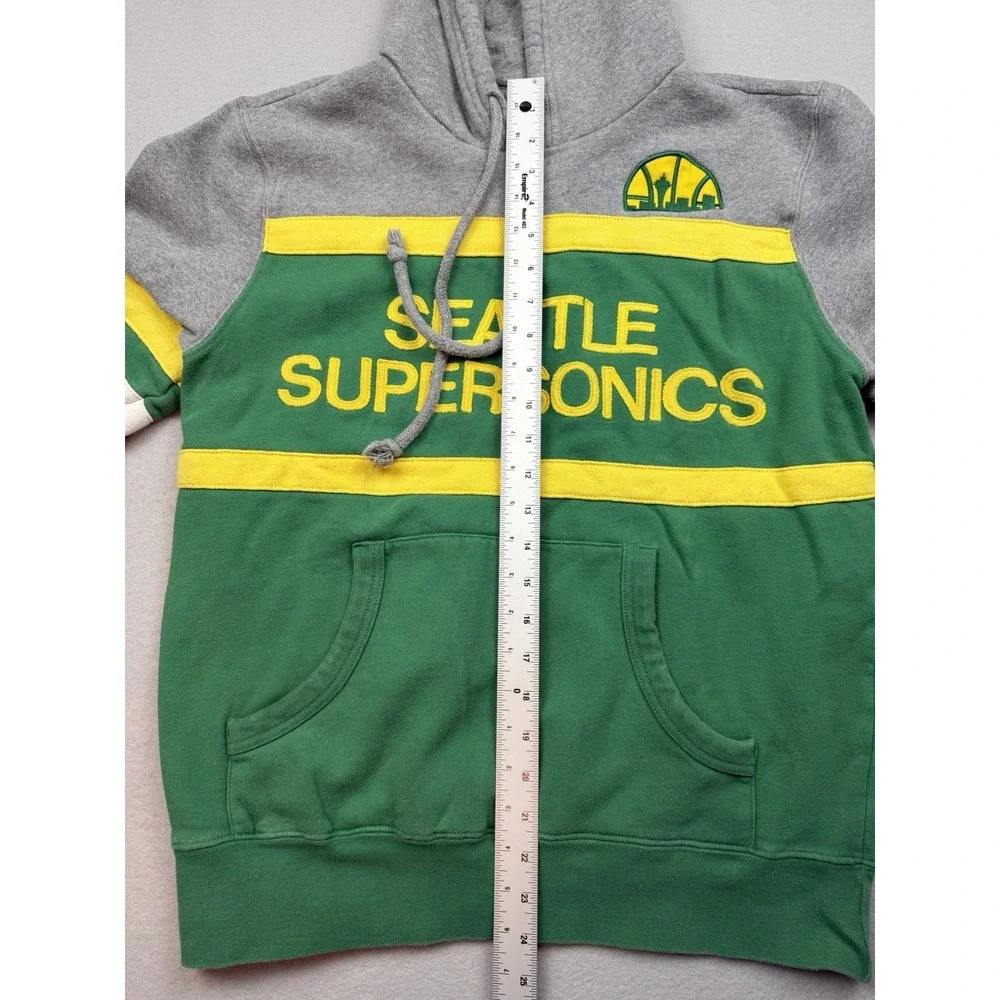 Mitchell & Ness Seattle SuperSonics Hoodie Medium NBA Hardwood Classics Green